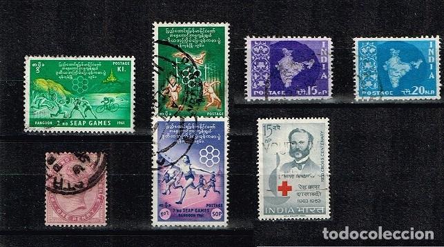 Briefmarken: Sellos Asia India Diversas &Eacute;pocas