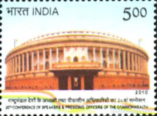 Sellos: 248172 MNH INDIA 2010 20&ordf; CONFERENCIA DE LOS PRESIDENTES DE LA ASAMBLEA DE LA COMMONWEALTH.