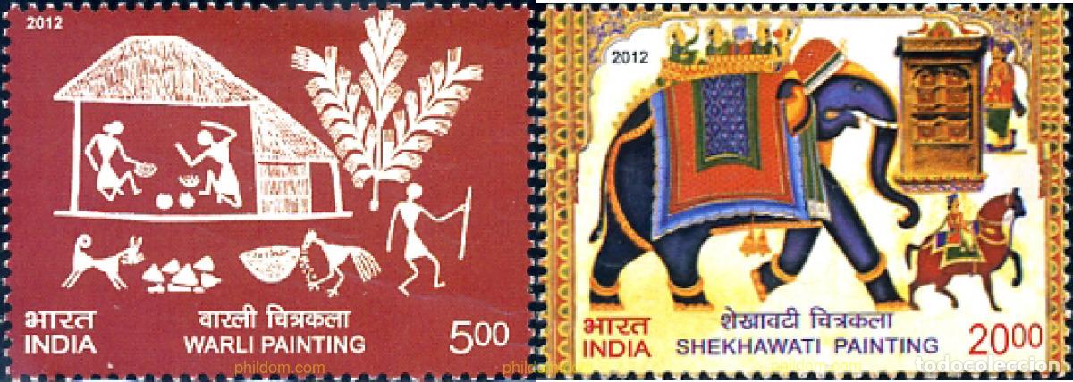 Briefmarken: 286235 MNH INDIA 2012 PINTURAS MURALES.