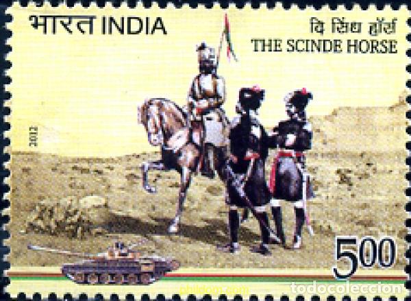 Selos: 298163 MNH INDIA 2012 REGIMIENTO MONTADO DE SCINDA.