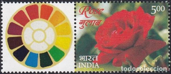 Selos: 757988 MNH INDIA 2017 ROSA.