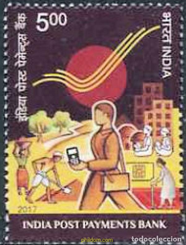 Timbres: 568285 MNH INDIA 2017 BANCO NACIONAL DE PAGO.