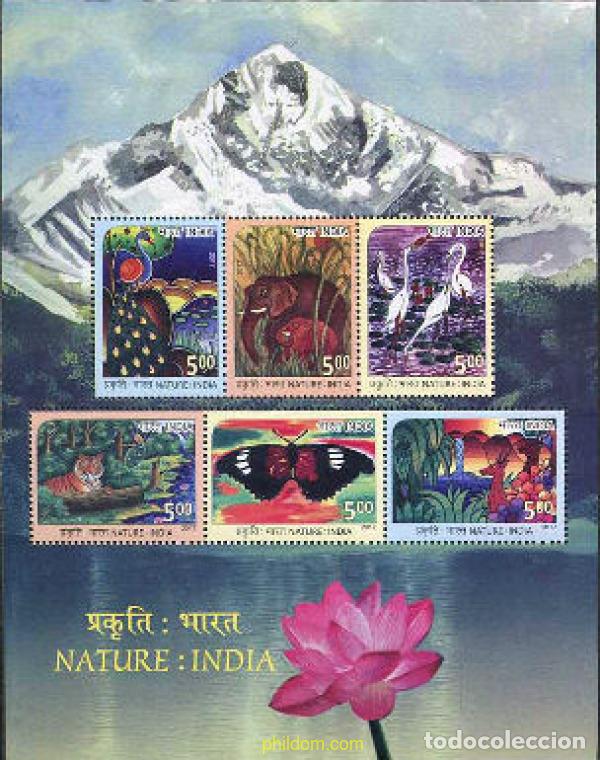 Stamps: 568535 MNH INDIA 2017 NATURALEZA. COMPETICI&oacute;N DE DIBUJO.