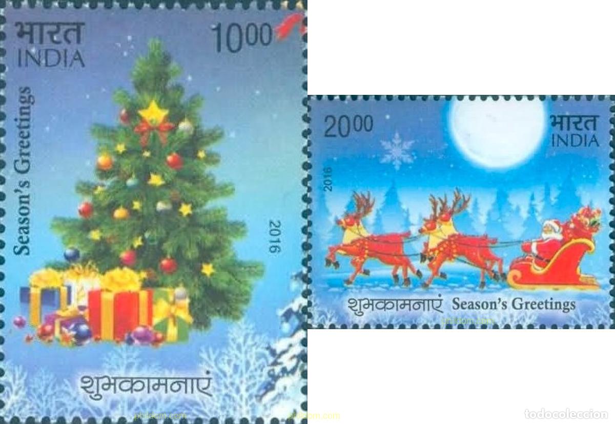 Sellos: 746651 MNH INDIA 2016 NAVIDAD. - Foto 1