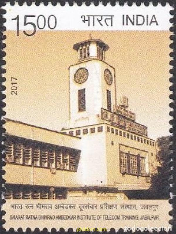 Selos: 757994 MNH INDIA 2017 INSTITUTO DE TELECOMUNICACIONES BHARAT RATNA.