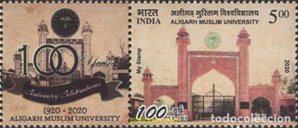 Sellos: 652993 MNH INDIA 2020 CENTENARIO DE LA UNIVERSIDAD MUSULMANA DE ALIGARH.