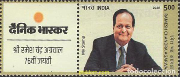 Briefmarken: 652990 MNH INDIA 2020 PERSONAJE