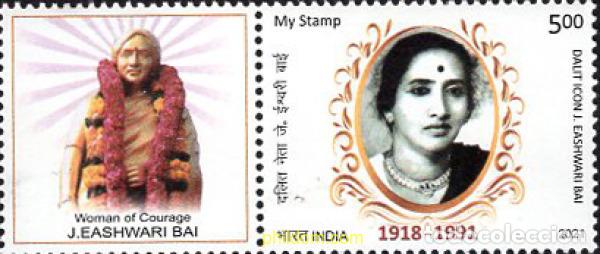 Timbres: 671302 MNH INDIA 2021 PERSONAJES