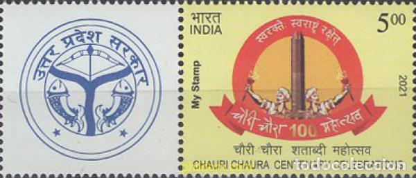 Briefmarken: 652978 MNH INDIA 2021 CENTENARIO DEL INCIDENTE DE CHAURI CHAURA.