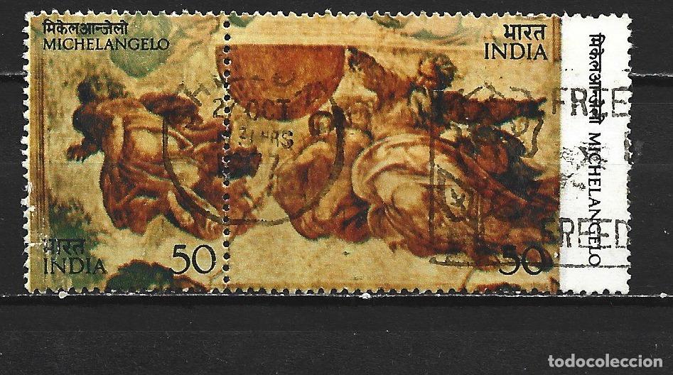 Sellos: INDIA YVERT NUM. 434/435 USADOS