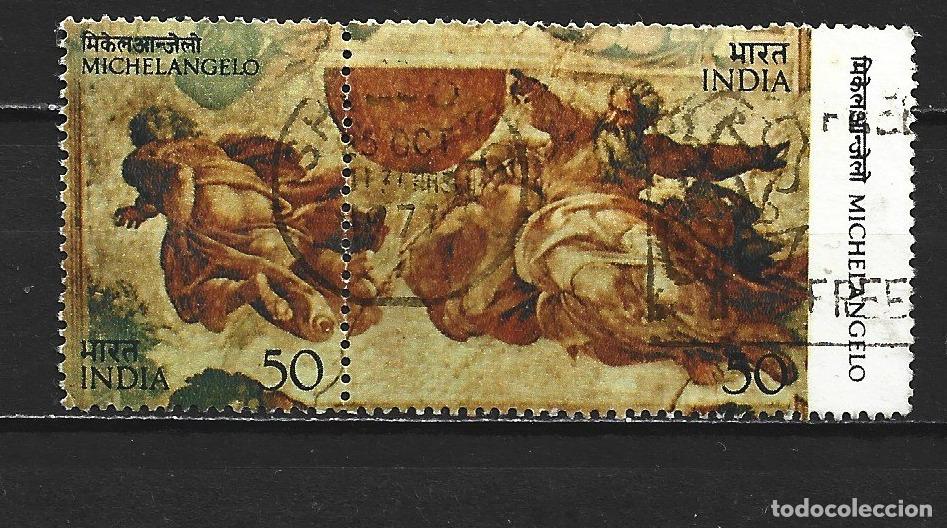 Sellos: INDIA YVERT NUM. 434/435 USADOS