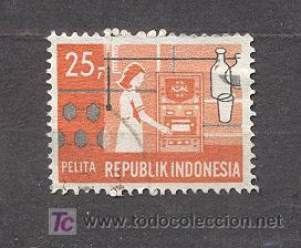 Sellos: INDONESIA, USADO - Foto 1