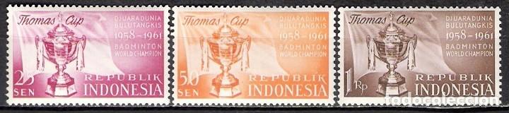 Sellos: INDONESIA 1958 - NUEVO - Foto 1