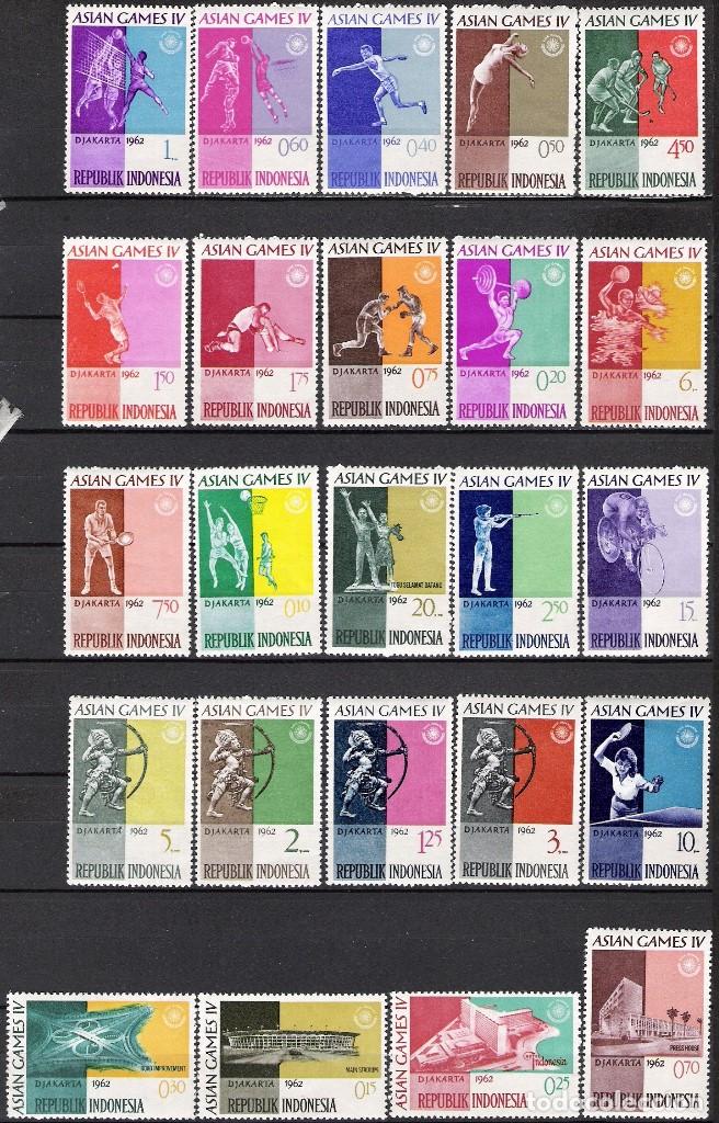 Sellos: INDONESIA 1962 - NUEVO - Foto 1