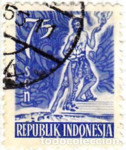 Sellos: 1953 - INDONESIA - YVERT 60 - Foto 1