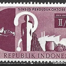 Sellos: INDONESIA 265** - AÑO 1961 - PRIMER CENSO NACIONAL