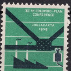 Selos: INDONESIA , STAMP 1959 , MICHEL 253. Lote 378381534