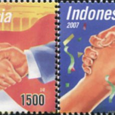 Sellos: 601894 MNH INDONESIA 2007 SELLOS CON MENSAJES