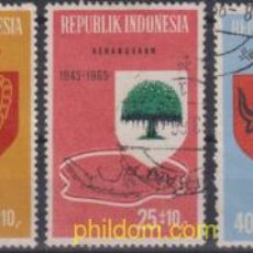 Sellos: 617082 USED INDONESIA 1965 ESCUDOS