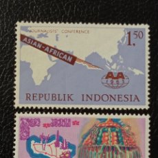Sellos: SELLOS INDONESIA 1963 NUEVO