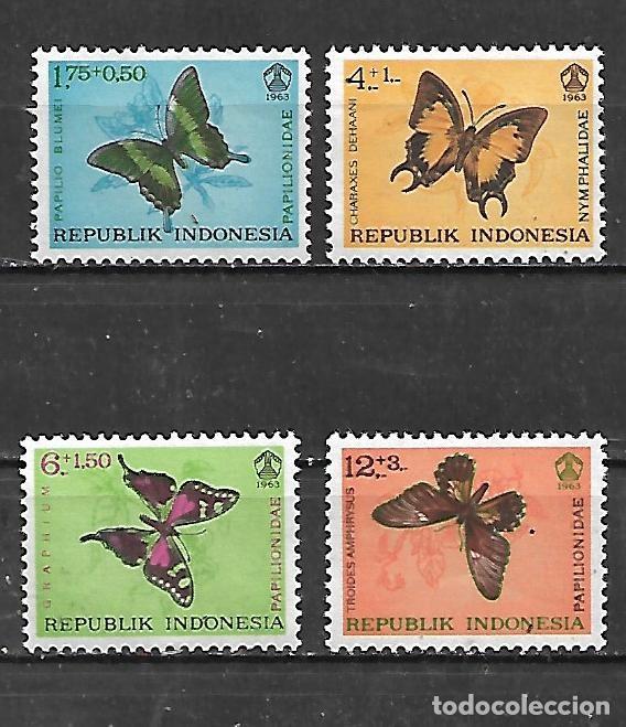 Sellos: 1963: Serie &rdquo;Mariposas&rdquo; (MNH**) - Foto 1