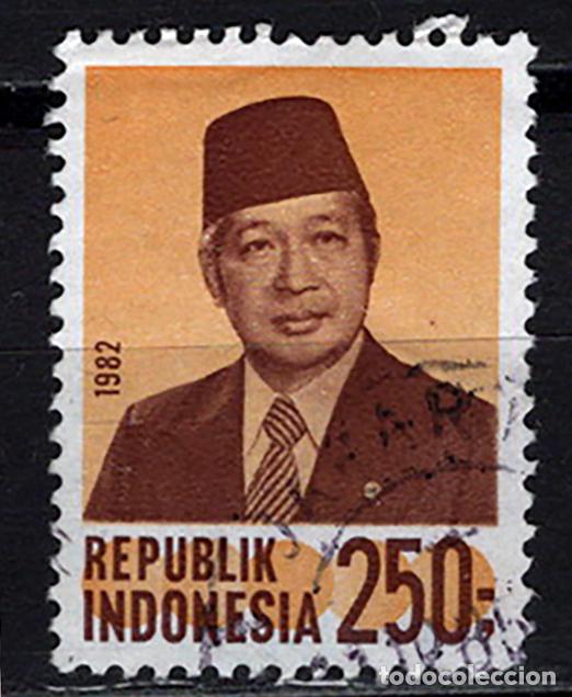 Sellos: INDONESIA 1982 usado Yvert 966 - Foto 1