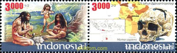Sellos: 331249 MNH INDONESIA 2014 PREHISTORIA