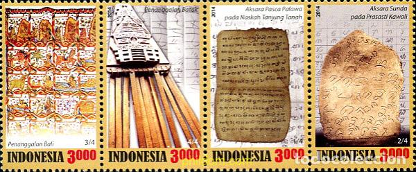 Sellos: 331238 MNH INDONESIA 2014 ESCRITURAS ANTIGUAS