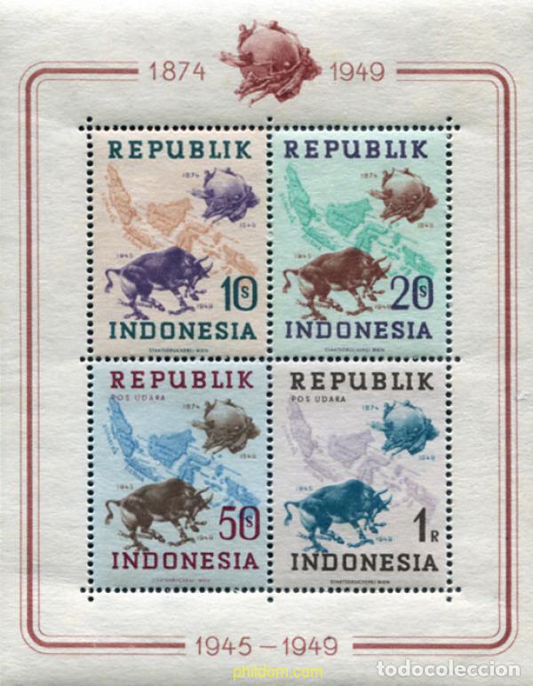 Sellos: 326422 MNH INDONESIA 1949 REPUBLICA