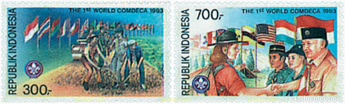 Timbres: 42178 MNH INDONESIA 1993 COMDECA 93. CAMPAMENTO PARA EL DESARROLLO