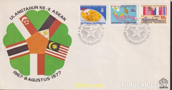 Briefmarken: 391090 MNH INDONESIA 1977 10 ANIVERSARIO DE LA ORGANIZACION DE NACIONES DE ASIA DEL SUDESTE