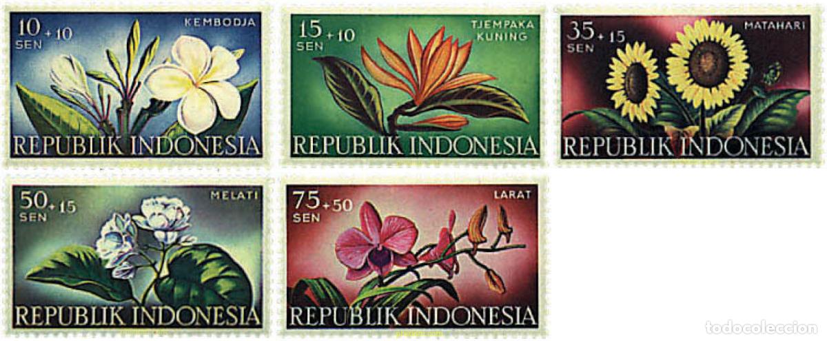 Timbres: 216302 HINGED INDONESIA 1957 PRO BENEFICENCIA