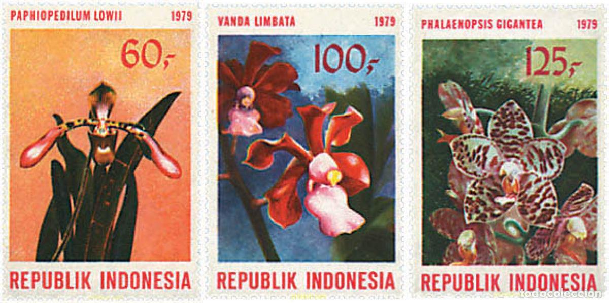 Timbres: 89842 MNH INDONESIA 1979 ORQUIDEAS