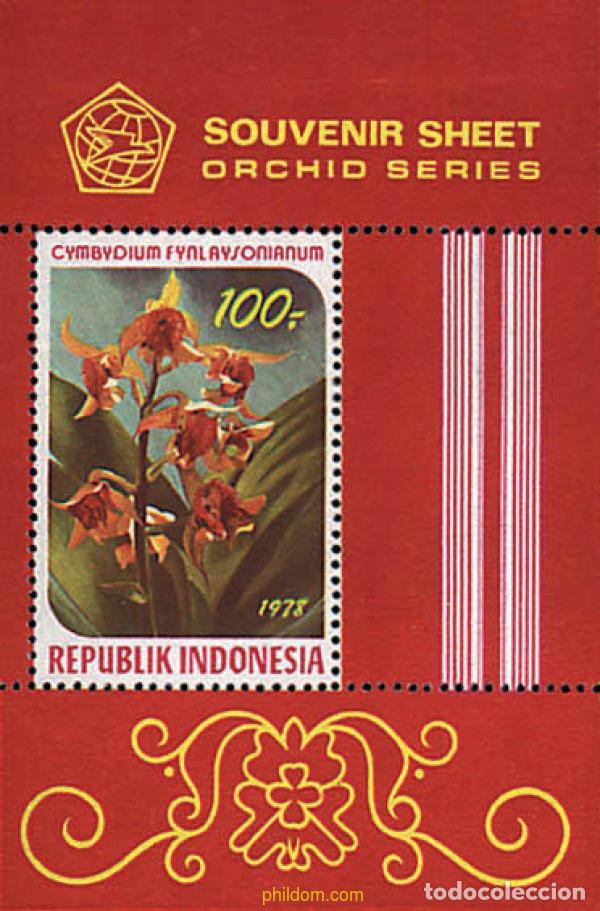 Timbres: 99953 MNH INDONESIA 1978 ORQUIDEAS
