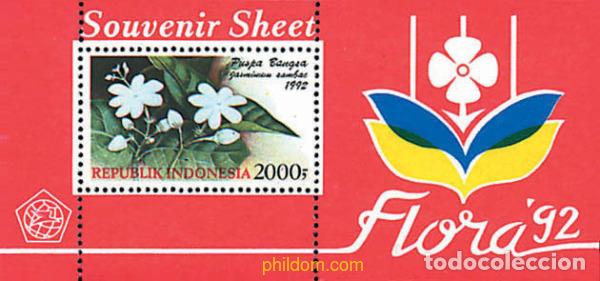 Sellos: 89815 MNH INDONESIA 1992 FLORA 92