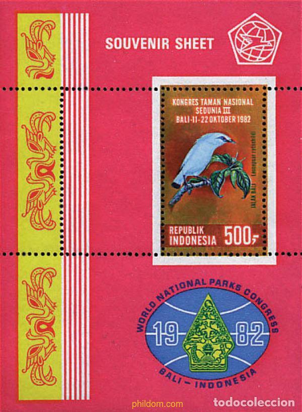Timbres: 36092 MNH INDONESIA 1982 3 CONGRESO MUNDIAL SOBRE LOS PARQUES NACIONALES
