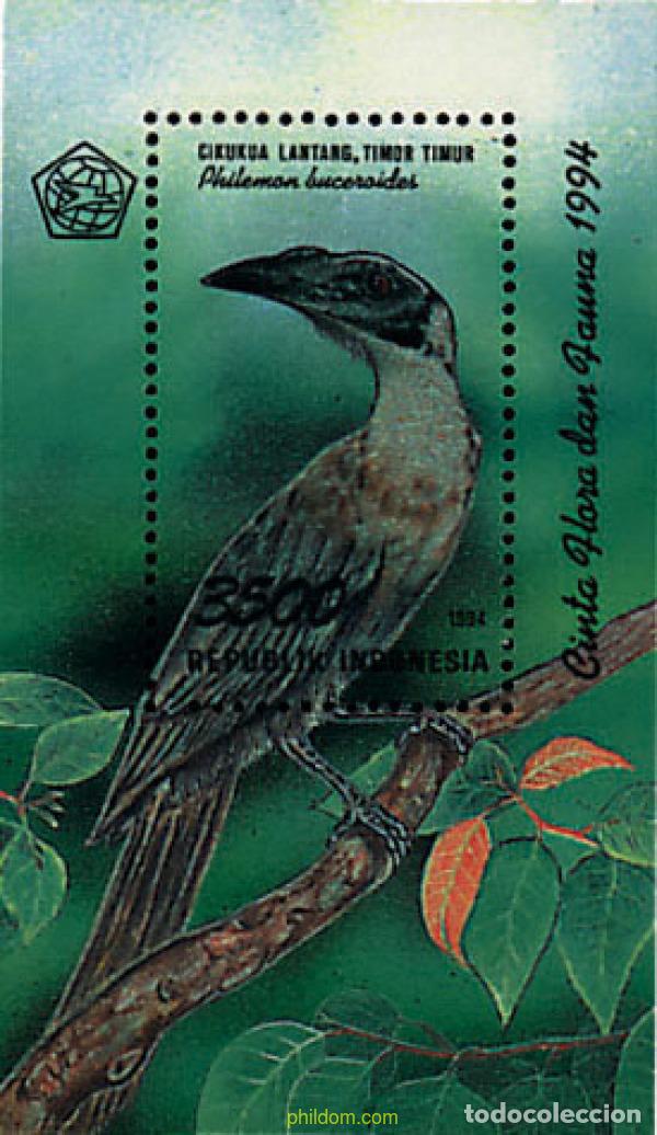 Sellos: 31436 MNH INDONESIA 1994 FLORA Y FAUNA NACIONAL