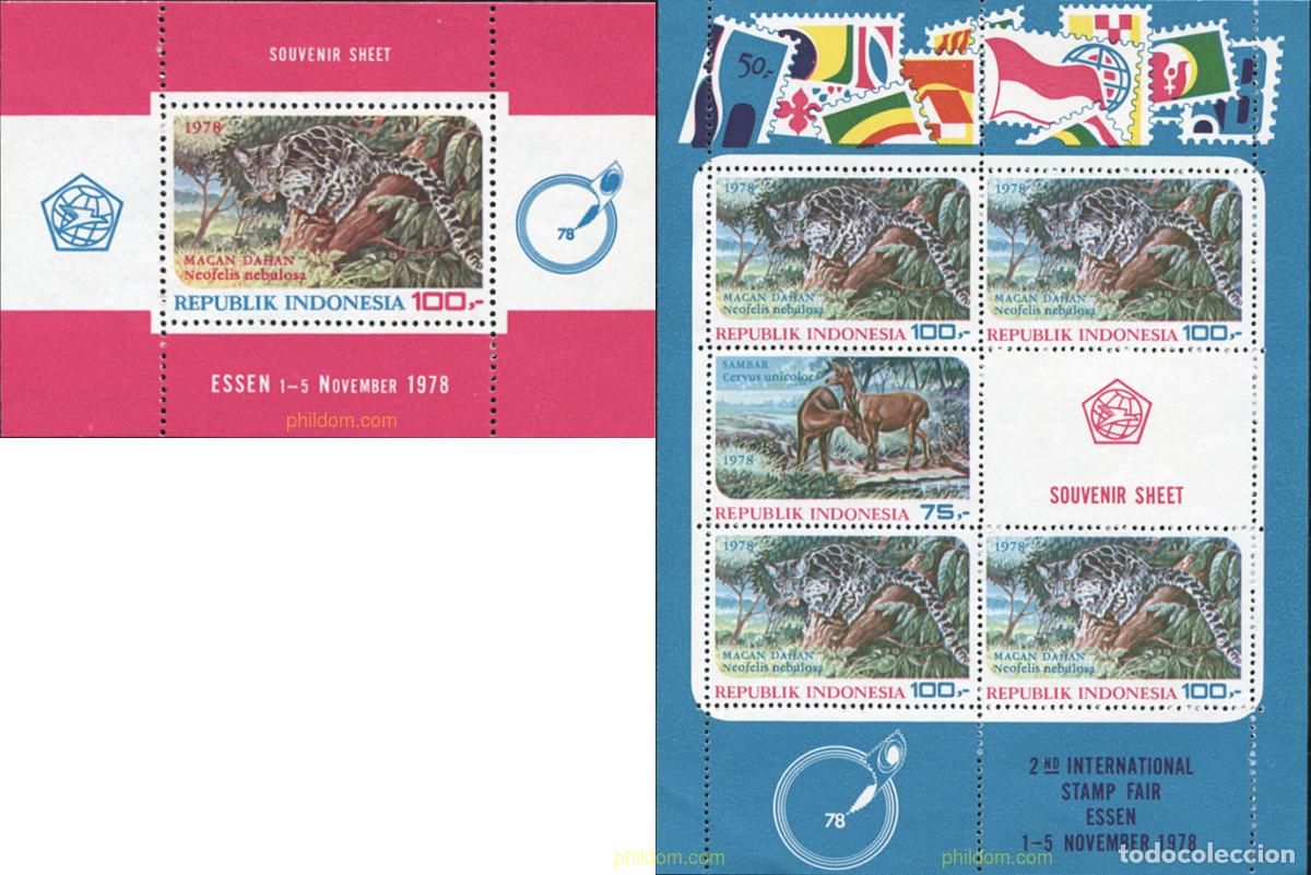 Sellos: 54600 MNH INDONESIA 1978 FAUNA