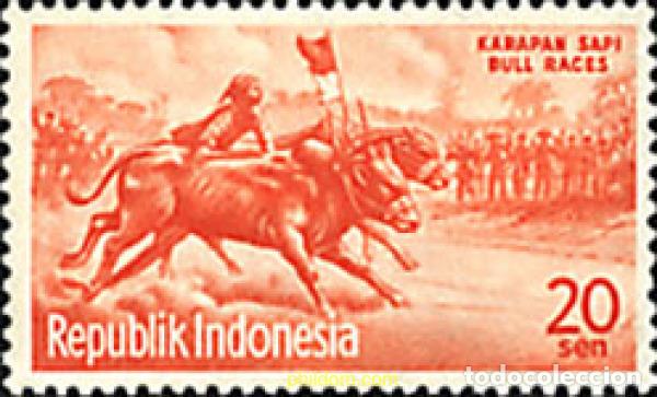 Sellos: 216322 MNH INDONESIA 1961 TURISMO
