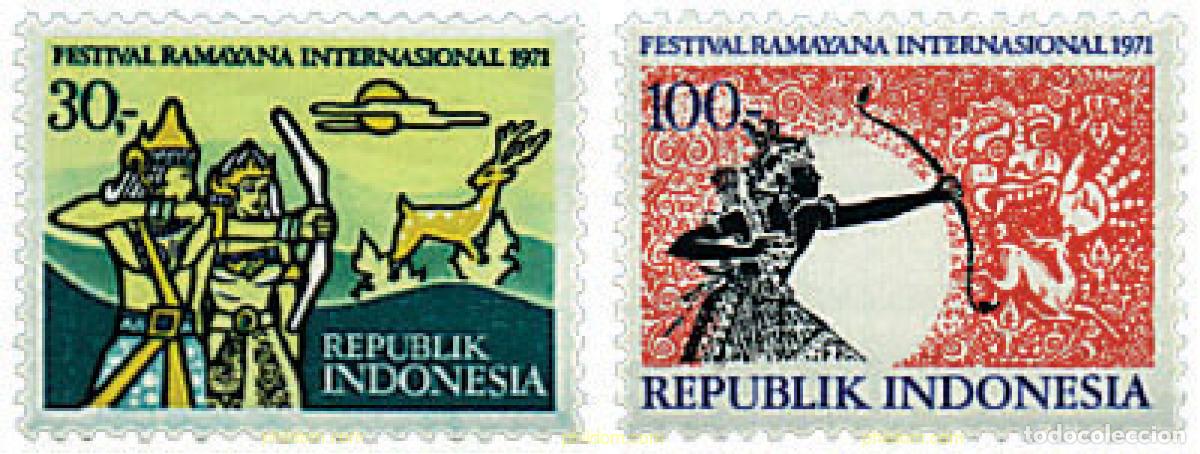 Sellos: 29510 MNH INDONESIA 1971 CIERVOS