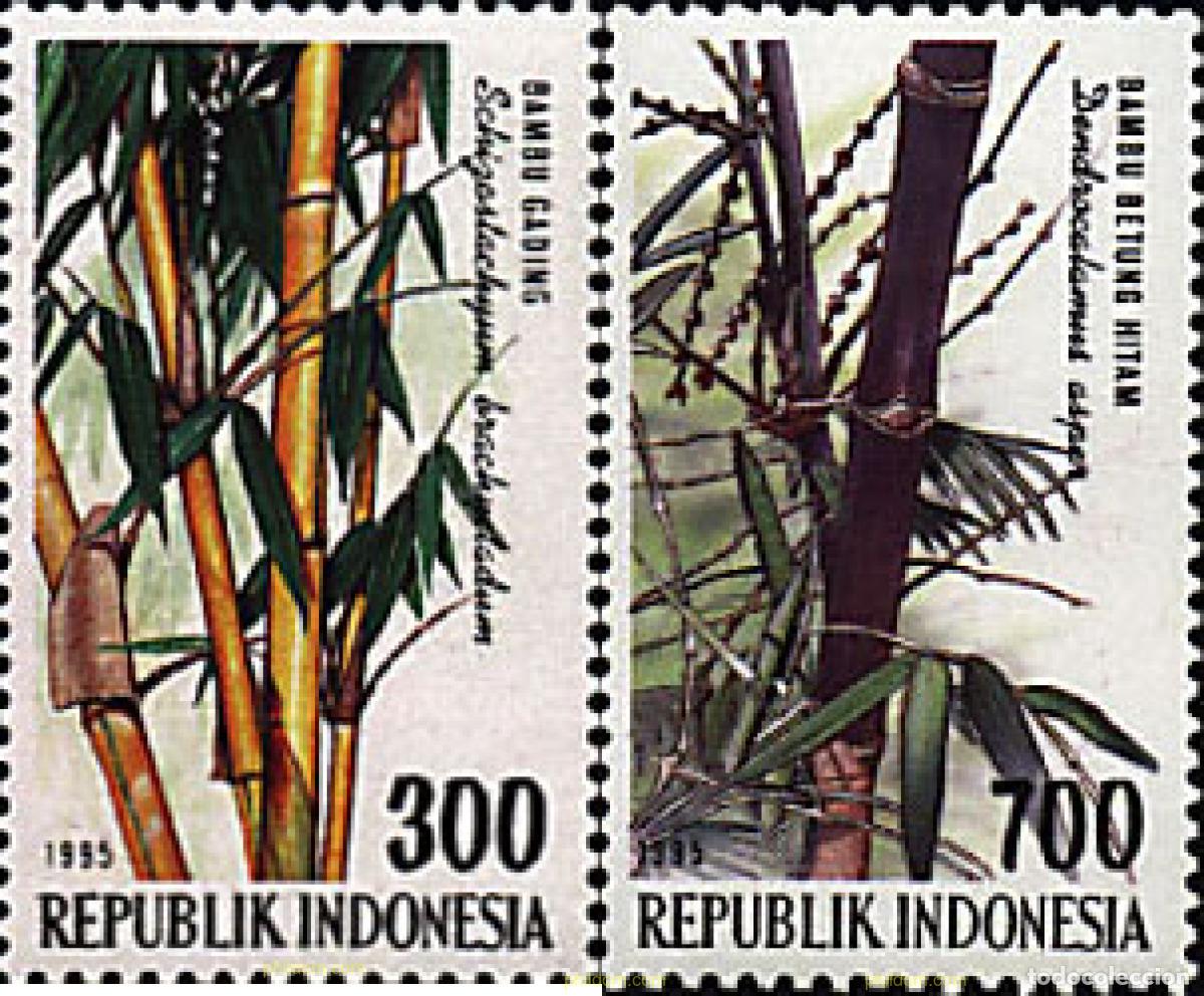 Sellos: 167837 MNH INDONESIA 1995 CONGRESO INTERNACIONAL DEL BAMBU