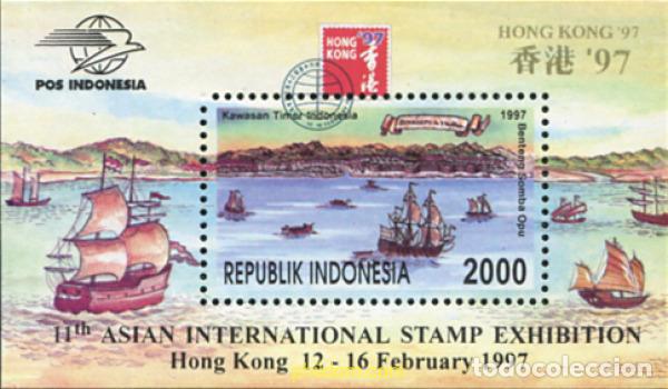 Sellos: 37206 MNH INDONESIA 1997 HONG KONG 97. EXPOSICION FILATELICA INTERNACIONAL