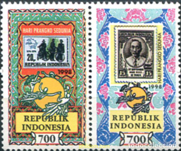 Sellos: 156418 MNH INDONESIA 1998 DIA MUNDIAL DEL SELLO