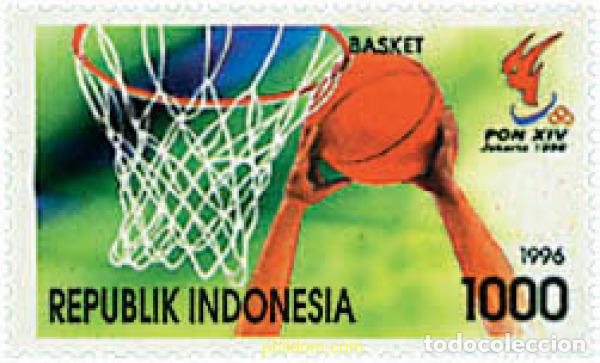 Sellos: 657728 MNH INDONESIA 1996 14 JUEGOS NACIONALES EN JAKARTA