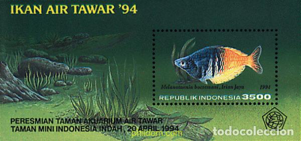 Sellos: 54580 MNH INDONESIA 1994 PECES ORNAMENTALES