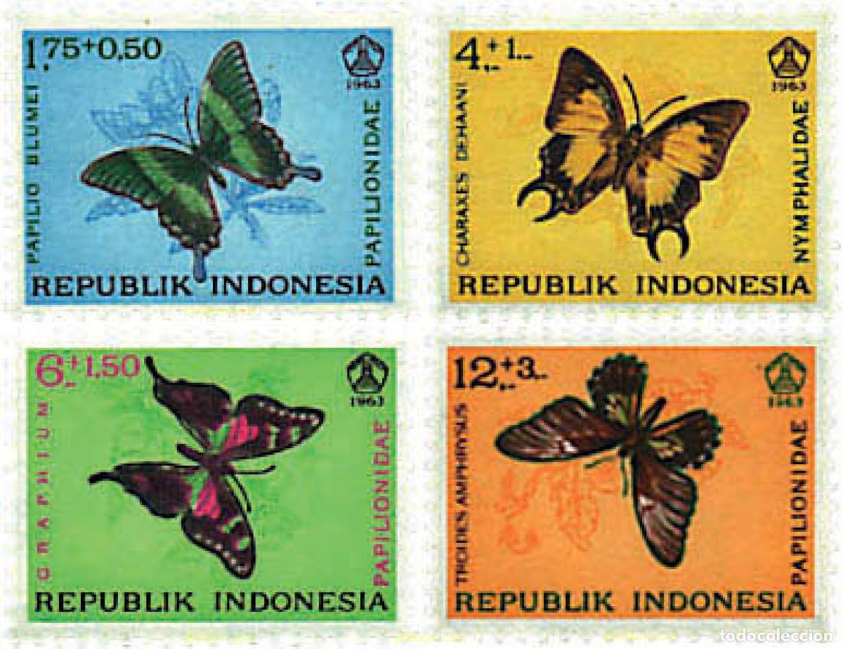 Sellos: 94847 MNH INDONESIA 1963 SEXTO DIA SOCIAL