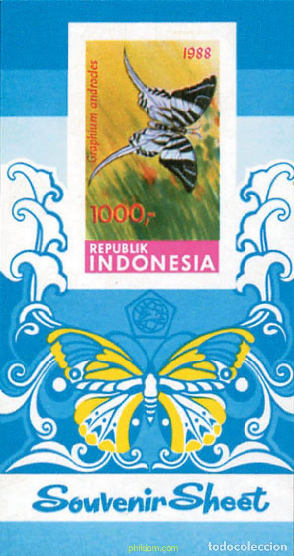 Sellos: 15129 MNH INDONESIA 1988 MARIPOSAS