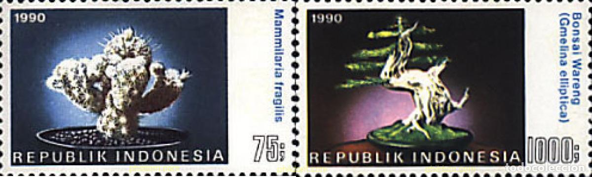 Sellos: 89812 MNH INDONESIA 1990 FLORA