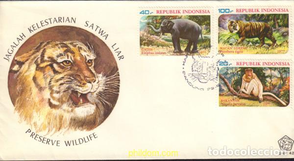 Sellos: 399850 MNH INDONESIA 1977 FAUNA PROTEGIDA