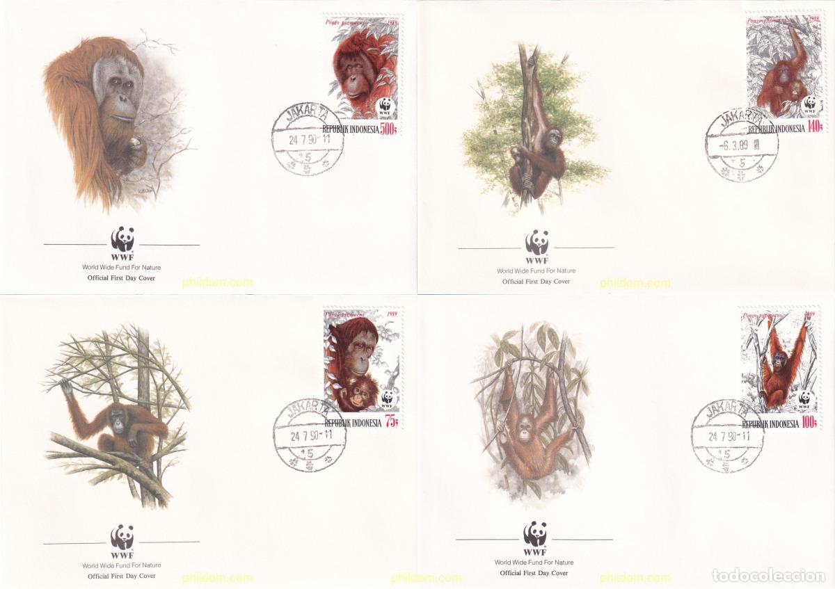 Sellos: 24739 MNH INDONESIA 1989 ORANGUTAN